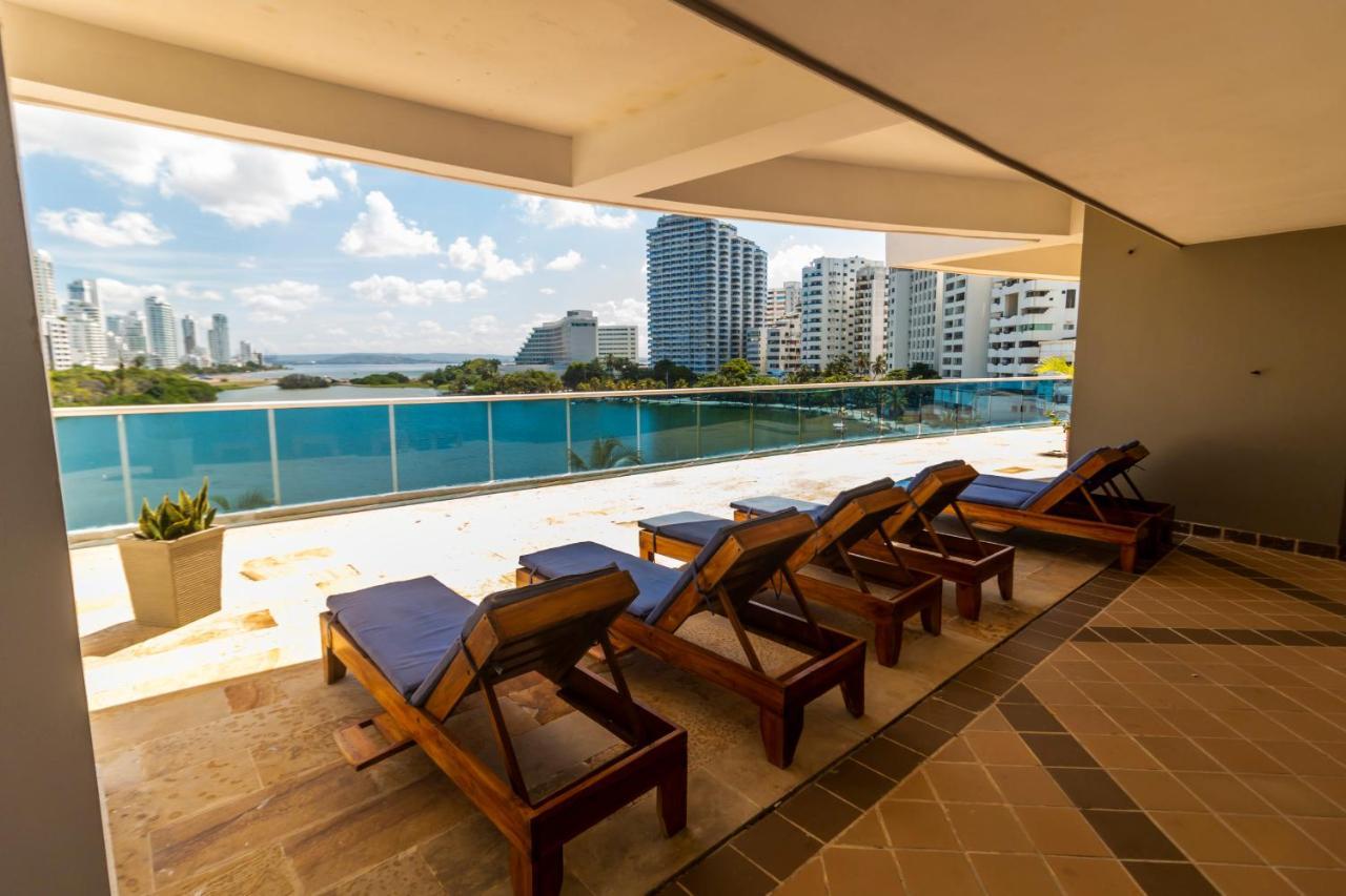 Apartamento De Lujo Con Vista Al Mar - Excelente Ubicacion Cartagena Exterior photo